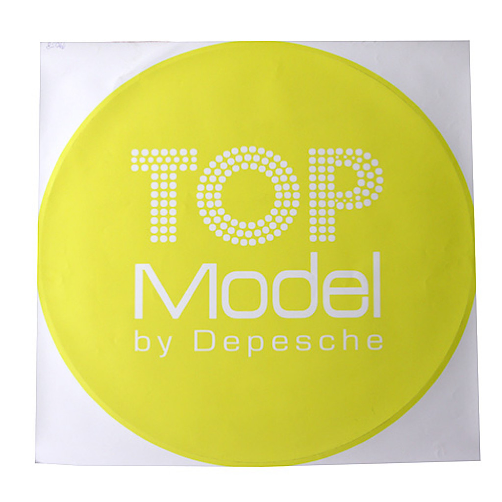 Top Model ASST | Samolepka na podlahu Top Model by Depesche, Žlutá